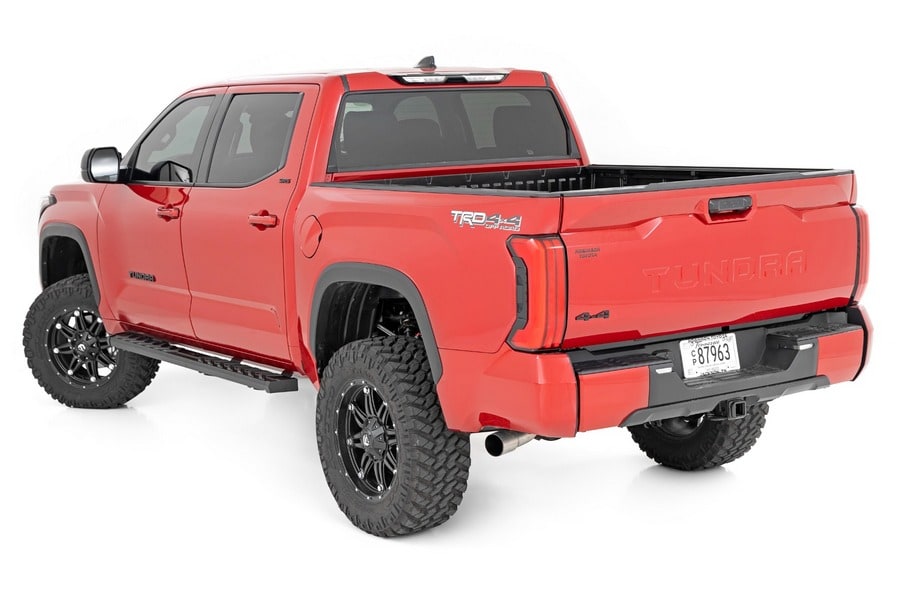 Боковые подножки BA2, Toyota Tundra III, Rough Country — фото 5