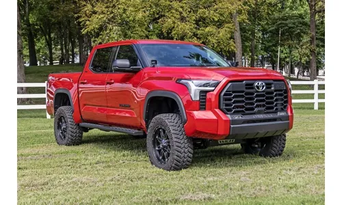 Боковые подножки BA2, Toyota Tundra III, Rough Country — фото 7