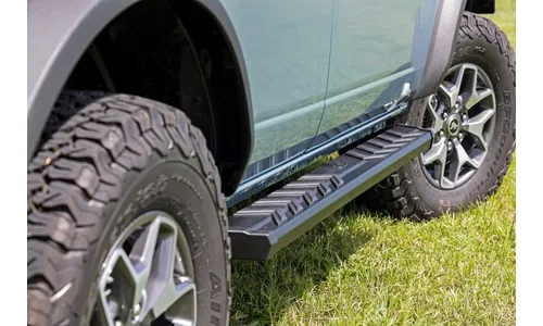Боковые подножки BA2, 4 двери, Ford Bronco VI, Rough Country — фото 6