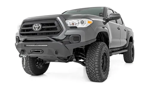 Боковые подножки BA2, кабина Double Cab, Toyota Tacoma (2005–2023), Rough Country — фото 2