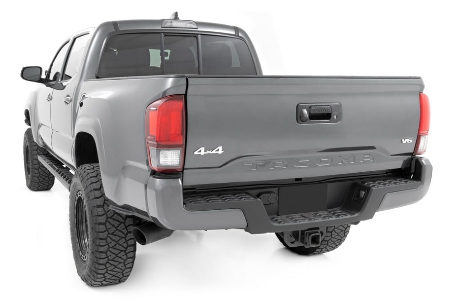 Боковые подножки BA2, кабина Double Cab, Toyota Tacoma (2005–2023), Rough Country — фото 4