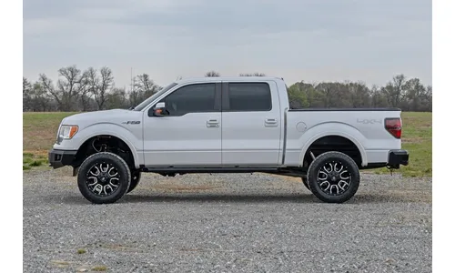 Боковые подножки BA2, Ford F-150 (2009–2014), Rough Country — фото 7