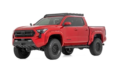 Боковые подножки BA2, кабина Double Cab, Toyota Tacoma IV, Rough Country — фото 2
