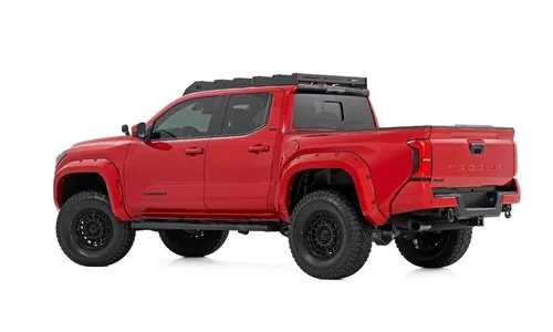 Боковые подножки BA2, кабина Double Cab, Toyota Tacoma IV, Rough Country — фото 3