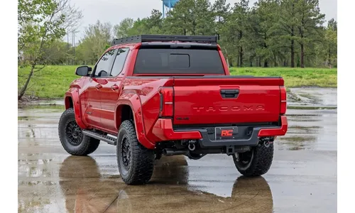 Боковые подножки BA2, кабина Double Cab, Toyota Tacoma IV, Rough Country — фото 7