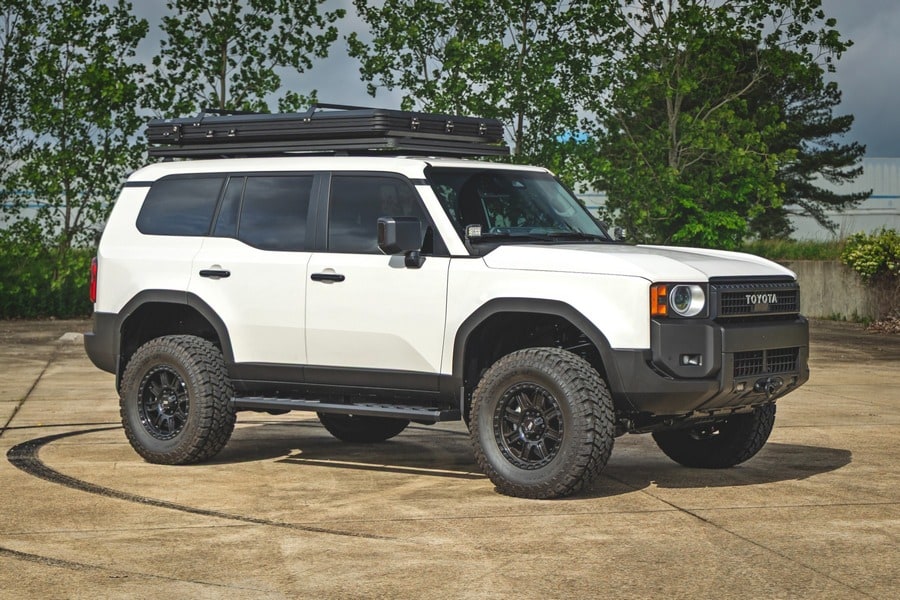 Боковые подножки BA2, Toyota Land Cruiser (2024–2026), Rough Country — фото 5