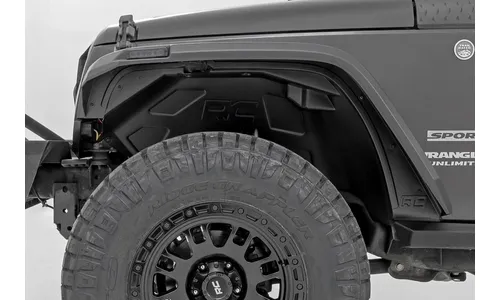 Подкрылки, передний комплект, Jeep Wrangler JK, Rough Country — фото 3