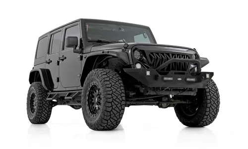 Подкрылки, передний комплект, Jeep Wrangler JK, Rough Country — фото 4