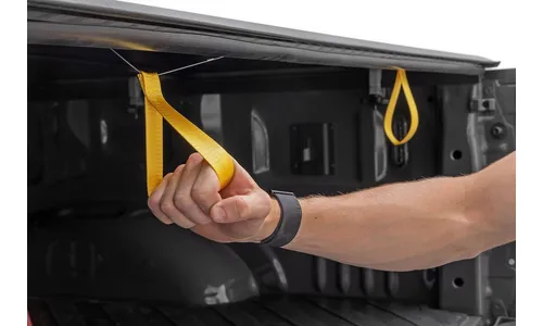 Мягкая сворачиваемая крышка грузовой платформы, грузовая платформа 2 006,6 мм (6 футов 7 дюймов), Ford F-150 (2015–2026), Rough Country — фото 2