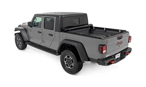 Мягкая сворачиваемая крышка грузовой платформы, Jeep Gladiator JT, Rough Country — фото 4