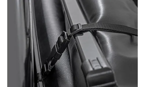 Мягкая сворачиваемая крышка грузовой платформы, грузовая платформа 1 524 мм (5 футов), Nissan Frontier (2005–2021), Rough Country — фото 5