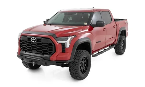 Трубчатые подножки, кабина CrewMax, Toyota Tundra III, Rough Country — фото 2