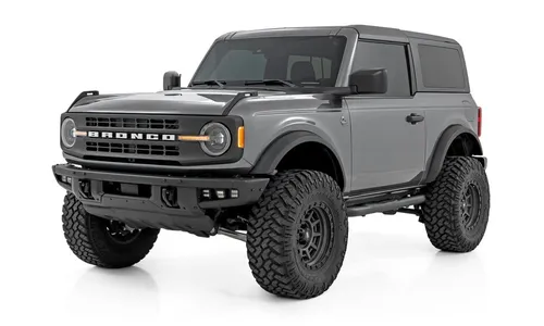 Трубчатые подножки, 2 двери, Ford Bronco VI, Rough Country — фото 2