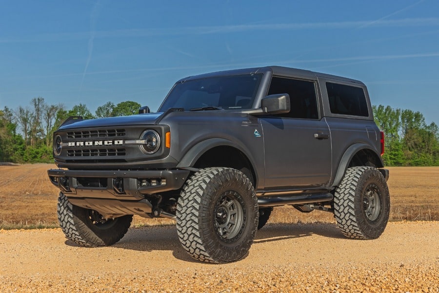 Трубчатые подножки, 2 двери, Ford Bronco VI, Rough Country — фото 6