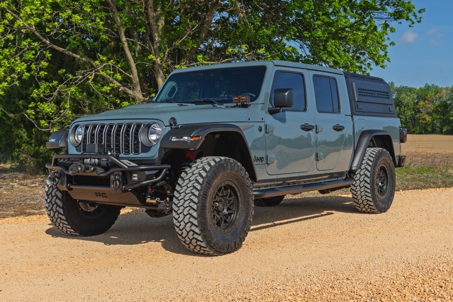 Трубчатые подножки, Jeep Gladiator JT, Rough Country — фото 5