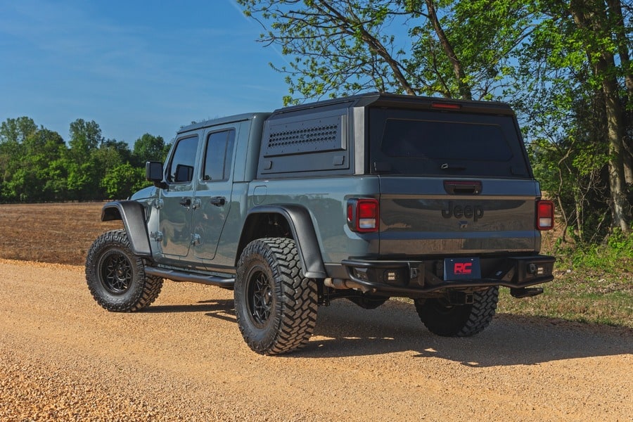Трубчатые подножки, Jeep Gladiator JT, Rough Country — фото 6
