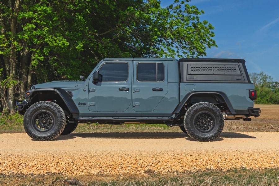 Трубчатые подножки, Jeep Gladiator JT, Rough Country — фото 7