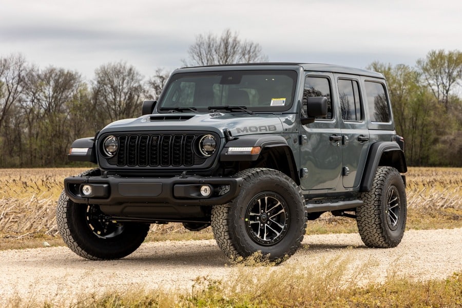 Трубчатые подножки, 4 двери, Jeep Wrangler JL, Rough Country — фото 7
