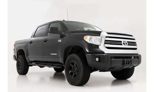 Боковые подножки RPT2, кабина Crew Cab, чёрные, Toyota Tundra (2007–2021), Rough Country — фото 2
