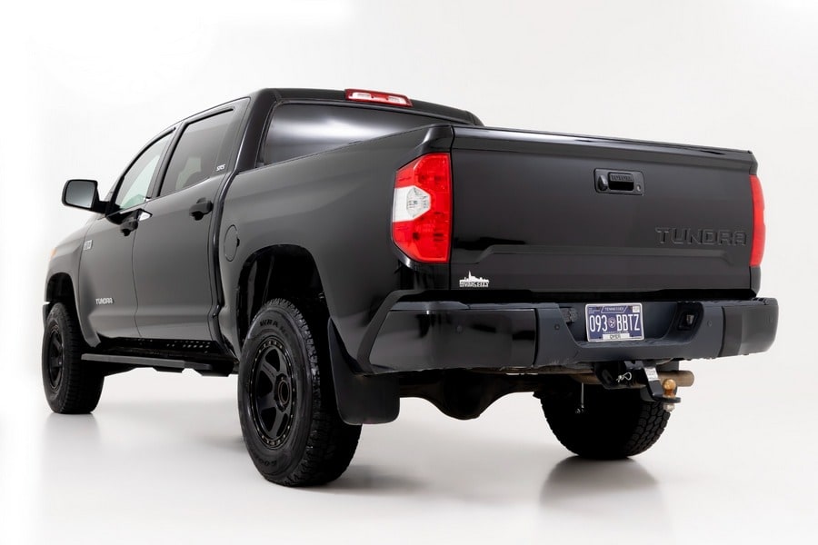 Боковые подножки RPT2, кабина Crew Cab, чёрные, Toyota Tundra (2007–2021), Rough Country — фото 3