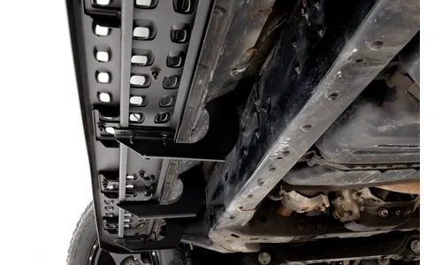 Боковые подножки RPT2, кабина Crew Cab, чёрные, Toyota Tundra (2007–2021), Rough Country — фото 7