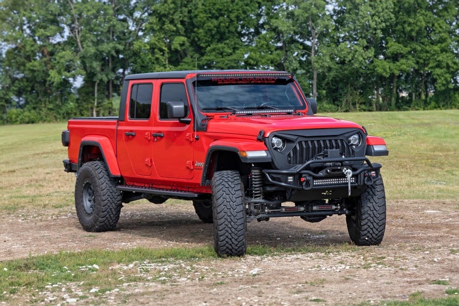 Боковые подножки RPT2, Jeep Gladiator JT, Rough Country — фото 6