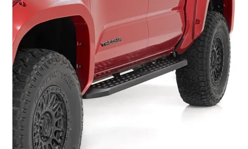Боковые подножки RPT2, кабина Double Cab, чёрные, Toyota Tacoma IV, Rough Country — фото 3