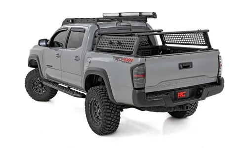 Боковые подножки RPT2, кабина Double Cab, чёрные, Toyota Tacoma III, Rough Country — фото 3