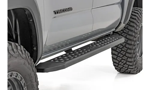 Боковые подножки RPT2, кабина Double Cab, чёрные, Toyota Tacoma III, Rough Country — фото 4