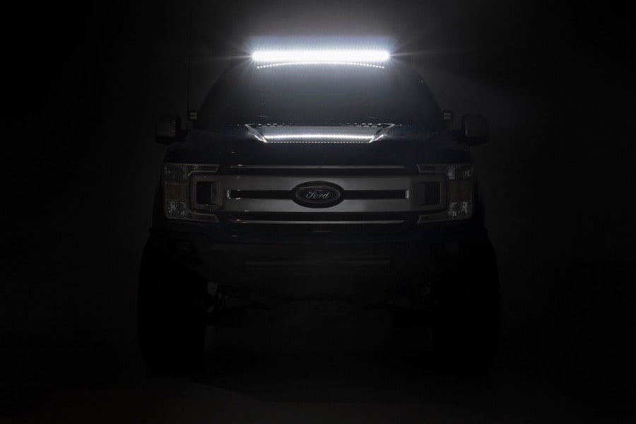Багажник на крышу, без светодиодного света, Ford F-150 (2015–2018), Rough Country — фото 6