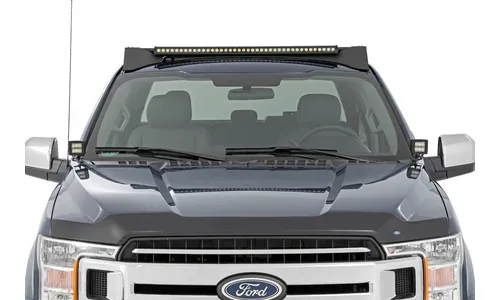 Багажник на крышу, с передним и задним светодиодным светом, Ford F-150 (2015–2018), Rough Country — фото 3