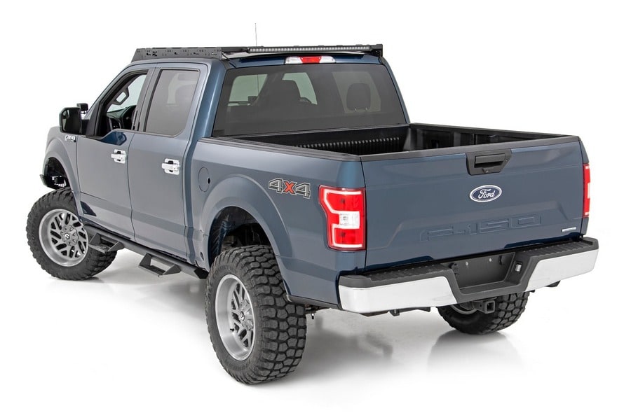 Багажник на крышу, с передним и задним светодиодным светом, Ford F-150 (2015–2018), Rough Country — фото 4