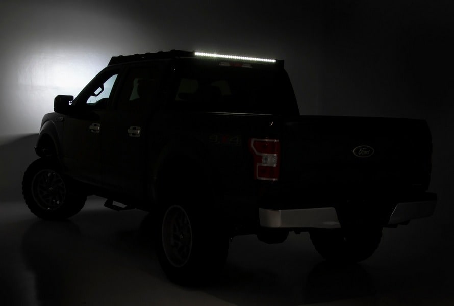 Багажник на крышу, с передним и задним светодиодным светом, Ford F-150 (2015–2018), Rough Country — фото 7