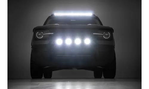 Передняя защитная дуга, без светодиодного света, Ford Bronco Sport (2021–2024), Rough Country — фото 7