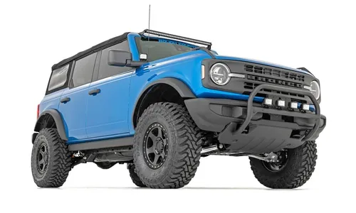 Передняя защитная дуга, свет серии Black, Ford Bronco VI, Rough Country — фото 4