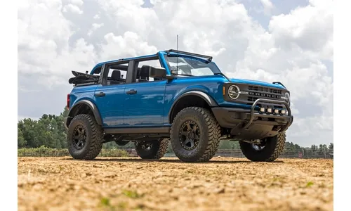 Передняя защитная дуга, свет серии Chrome, Ford Bronco VI, Rough Country — фото 6