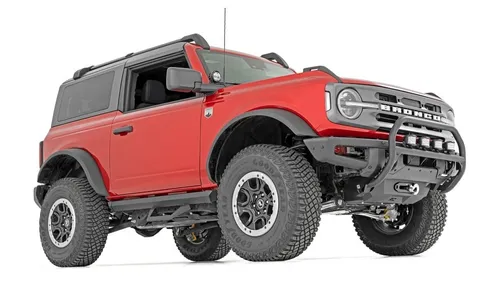 Регулируемые алюминиевые подножки SRX2, Ford Bronco VI, Rough Country — фото 2