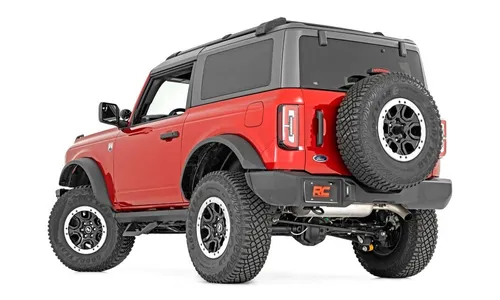 Регулируемые алюминиевые подножки SRX2, Ford Bronco VI, Rough Country — фото 3