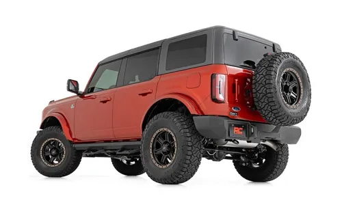 Регулируемые алюминиевые подножки SRL2, 4 двери, Ford Bronco VI, Rough Country — фото 2