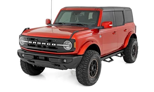 Регулируемые алюминиевые подножки SRL2, 4 двери, Ford Bronco VI, Rough Country — фото 3