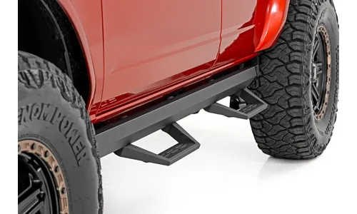 Регулируемые алюминиевые подножки SRL2, 4 двери, Ford Bronco VI, Rough Country — фото 4