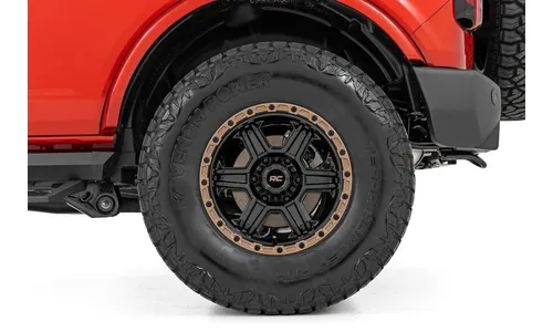 Регулируемые алюминиевые подножки SRL2, 4 двери, Ford Bronco VI, Rough Country — фото 5