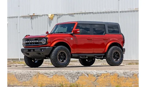 Регулируемые алюминиевые подножки SRL2, 4 двери, Ford Bronco VI, Rough Country — фото 6