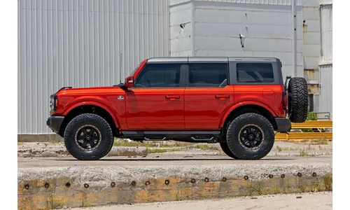 Регулируемые алюминиевые подножки SRL2, 4 двери, Ford Bronco VI, Rough Country — фото 7