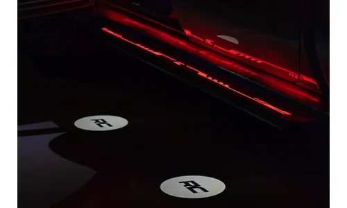 Боковые подножки с многоцветной LED-подсветкой, кабина Crew Cab, Rough Country — фото 1