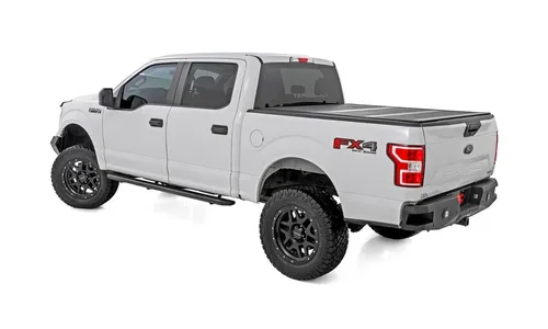 Боковые подножки с многоцветной LED-подсветкой, кабина Crew Cab, Rough Country — фото 3