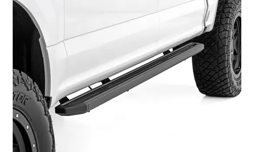 Боковые подножки с многоцветной LED-подсветкой, кабина Crew Cab, Rough Country — фото 4