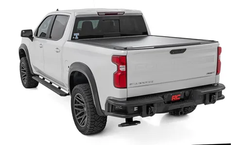 Боковые подножки с многоцветной LED-подсветкой, кабина Crew Cab, Rough Country — фото 4