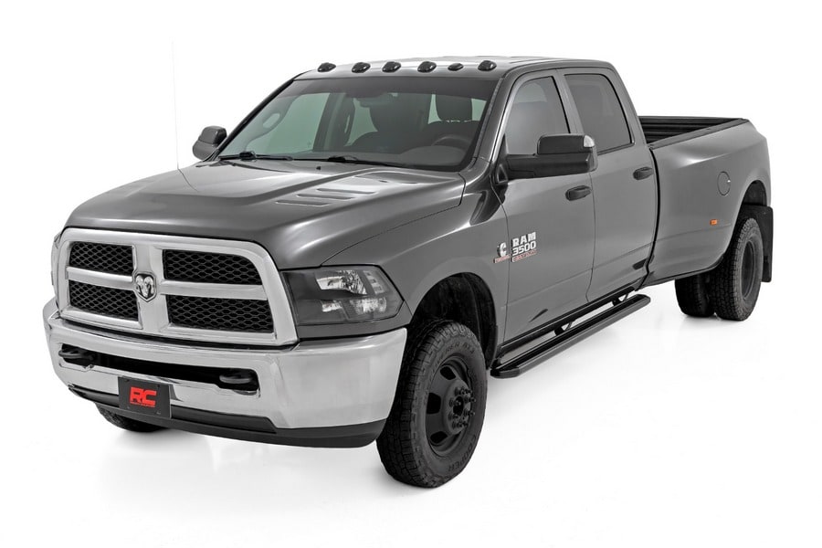 Боковые подножки с многоцветной LED-подсветкой, кабина Crew Cab, Rough Country — фото 5