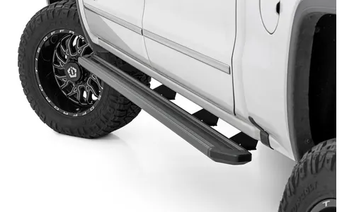 Боковые подножки с многоцветной LED-подсветкой, кабина Crew Cab, Rough Country — фото 3
